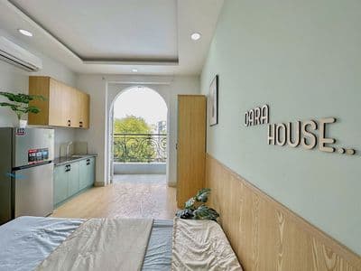 Studio ban công lê văn sỹ q3 nội thất cao cấp như hình + view chill