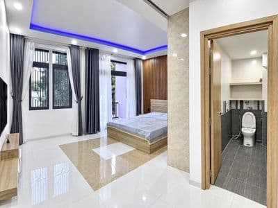 Cho thuê nhà 3 phòng ngủ mới xây khu đô thị mỹ gia giá 27 triệu
