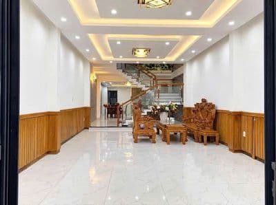 Cho thuê nhà 3 tầng mặt tiền đường: đoàn khuê - khu nam việt á