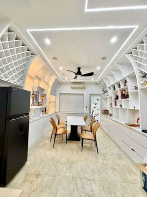 Cho thuê nhà mới tinh nội thất dt 4*20m