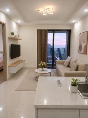 Cho thuê gấp CH Aurora 2PN/68m2 view thoáng chỉ 9tr, tiện ích đầy đủ