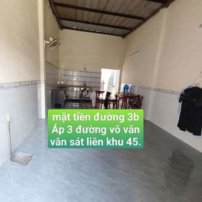 Nhà 4*16 Mặt Tiền Đường Võ Văn Vân vào 1 / Sát Đường liên khu 45/