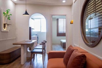 Cho thuê căn hộ đã decor thành 2pn*Nt mới*Cc BellezaQ7*48m2-9tr