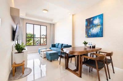 Cho thuê căn hộ Icon56 Quận 4 - 2PN 2WC 80m² - 17tr