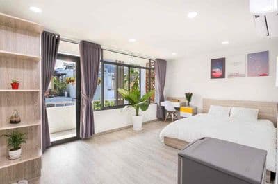 Cho Thuê CH 1 Phòng Ngủ Tách Bếp Bình Thạnh ngay ngã tư hàng xanh