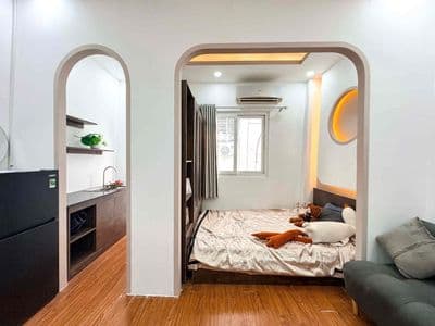 Căn hộ bancol cửa sổ trời tách bếp vị trí đẹp gần các trường đh