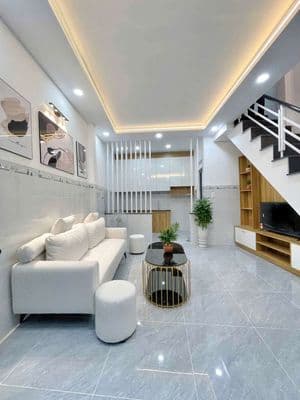 Nhà Đẹp Full Nội Thất Cạnh Hẻm Xe Hơi