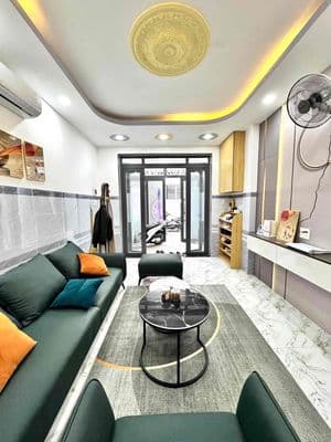 Nhà mới - ngay cv gia định - 2 mặt thông thoáng - nguyễn kiệm - gò vâp