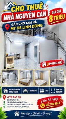 Nguyên căn Mặt tiền ĐS Linh Đông 80m2 chỉ 8 triệu