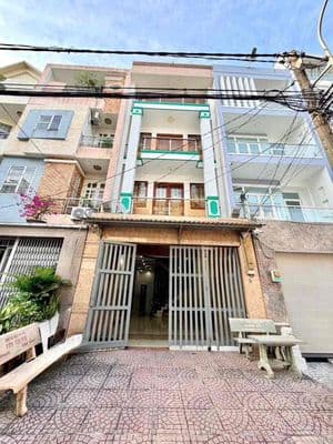 Nhà MT Khu Tên Lửa dt 5x16m , 4 tầng full nội thất giá thuê 22tr/th