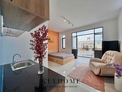 Khai trương căn studio rộng 30m2-đầy đủ tiện nghi-an ninh-nhà mới 100%
