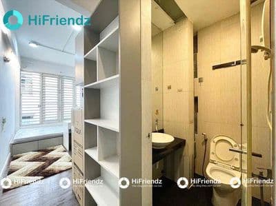 NEW 100% Studio cửa sổ lớn_Máy giặt riêng_Hẻm xe hơi gần ĐH Kiến Truc