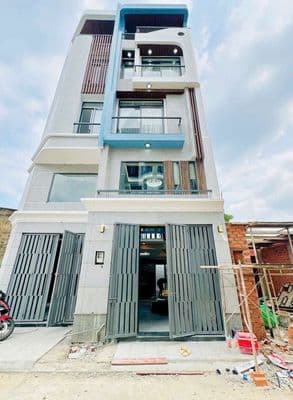 Nhà mới, Full nội thất hẻm 413 Lê Văn Quới: 4mx13m đúc 5 tầng