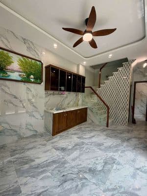 Ngang 9m ngay Vòng xoay Phú Lâm, cách TL10 vài bước, 2 Tầng / 3PN