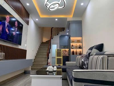LinhHK Cho thuê nhà Đê Trần Khát Chân 40m2, Full đồ