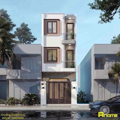 Nhà 3 tầng lô goc xây mới thoáng mát nằm giáp kcn quang minh mê linh