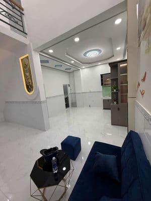 Cho thuê nhà tân hòa đông, q6, 8trieu, 3pn, mới tinh, hẻm 3 gác
