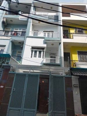 Cho thuê nhà hẻm 10m thông - lê đức thọ. p6 (p.an nhơn)