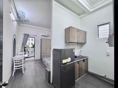 Cho Thuê Studio Balcon 30m2 Tách Bếp_Ngay Cao Thắng BV Mắt Quận 10