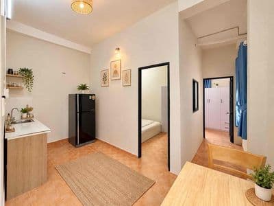 Chdv 2 phòng ngủ mới 100% - ngay cv hoàng văn thụ