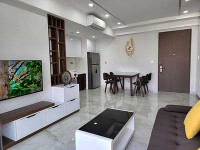 Căn hộ Satra Eximland-Phan Đăng Lưu 2 phòng ngủ, NTCC giá 16tr/tháng