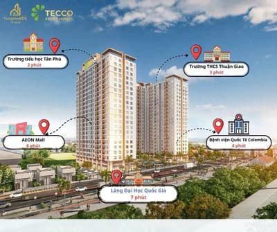 CĂN HỘ GIÁ RẺ - BÌNH DƯƠNG 48m2 2PN giá 1.53 tỷ sổ riêng nhà mới