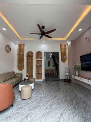 Nhà 4 tầng đẹp 3pn full thất kiệt trưng nữ vương