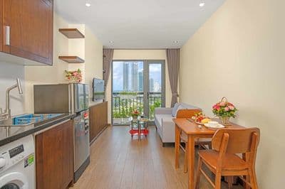 Cho thuê căn hộ 1pn đường Phạm văn đồng, quận sơn trà, pool , oto đỗ