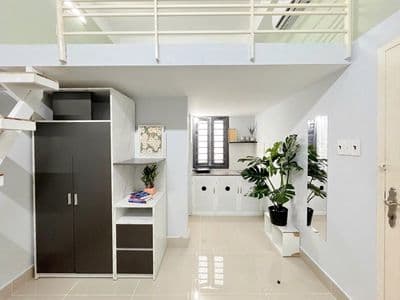Duplex nguyễn văn đậu – không gian 2 tầng, full nội thất
