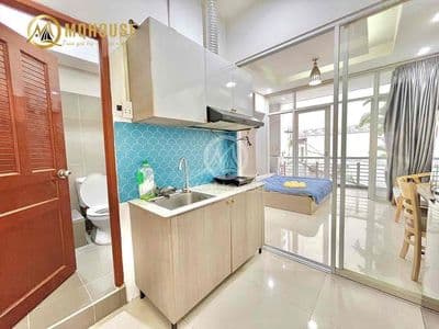 Căn hộ mini Full nội thất, máy giặt riêng gần chợ Bà Chiểu