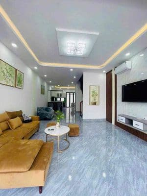 Cho thuê nhà 3 tầng đường thông gói 8 khu đô thị mỹ gia - full nội