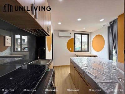 Studio cửa sổ thoáng full nội thất, máy giặt riêng cạnh đh văn lang