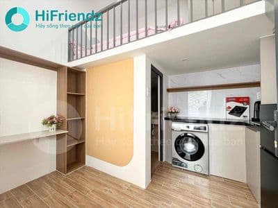 Căn hộ đẹp giá rẻ gác cao rộng cửa sổ trời mới 99% gần quận 2, uth
