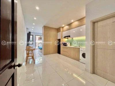 Studio Ban Công Riêng _ Nội Thất Đầy Đủ tại Tô Ký - Cvpm Quang Trung