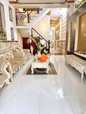 Nhà trệt lầu 3PN Full Nội Thất KDC Thới Nhựt 2