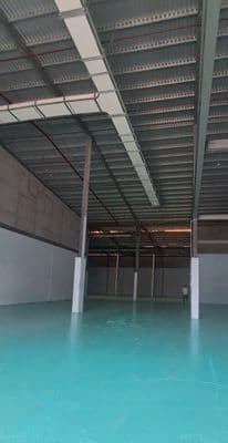 Kho xưởng 813m² phạm hùng, nhà bè – 89tr/tháng container 24/7 epoxy