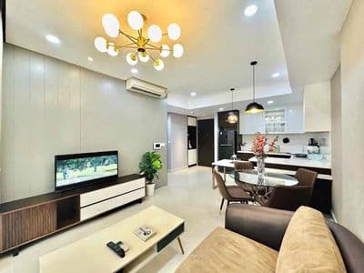 Căn hộ The Tresor 2PN 2WC 76m2 đầy đủ nội thất