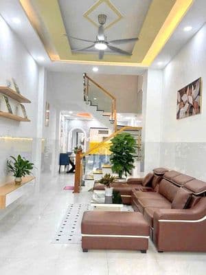 DT: 4x23 - Nhà BTCT 4Tầng, 4PN - Đường Xe Hơi, Công Viên Gia Phú + V