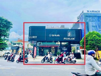 Cho thuê nhà GÓC 2MT 10B Phan Văn Trị - Trần Thị Nghỉ - DT 400m2