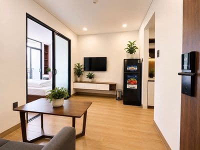 Căn hộ 1pn khu an thượng - full nội thất - ban công - gần biển mỹ khê