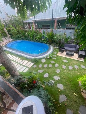 Vila sân vườn hồ bơi siêu đẹp,5pn,full nội thất khu an thượng