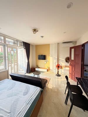 Căn hộ 1pn thế lữ - rộng - full nội thất - thang máy - giặt riêng