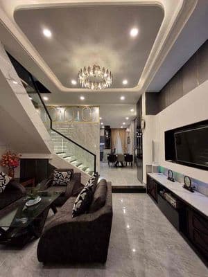 Cho thuê nhà đẹp 3 tầng mới xây mặt tiền đường Đa Mặn, Ngũ Hành Sơn