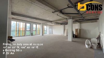 Mặt bằng thô 100-150m² – tự do thiết kế theo mô hình kinh doanh