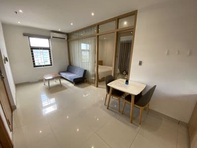Cho thuê căn hộ 1 phòng ngủ siêu sang tt quận hải châu, gần cầu hàn