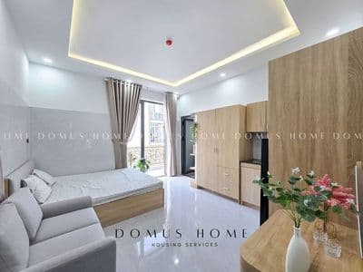 Khai trương căn hộ full nội thất gần vạn hạnh mall_ban công thoáng