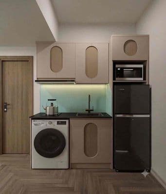 2 phòng ngủ chỉ 9tr tại lê văn sỹ trang bị nội thất đầy đủ