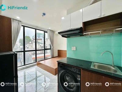 Cho thuê căn hộ view kính máy giặt riêng gần lotte mart gò vấp