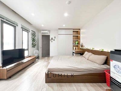 Căn hộ studio cửa sổ lớn - sang xịn mịn
