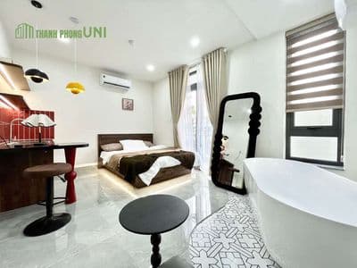 Dự án mới studio ban công, cửa sổ mới đẹp ngay trung tâm Bình Thạnh